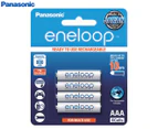 Panasonic AAA Eneloop Rechargeable Batteries 4-Pack