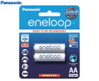Panasonic AA Eneloop Rechargeable Batteries 2-Pack