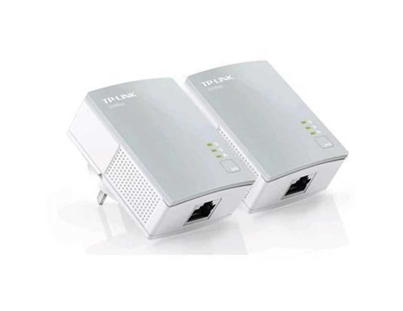 TP-Link TL-PA411 KIT AV600 Powerline Kit, 500Mbps/300m, 1+1 LAN