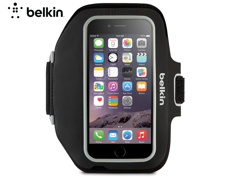 Belkin Sport-Fit Plus Armband For iPhone 6 Plus/6s Plus - Black
