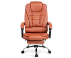 Executive Office Chair with Foot Rest - Amber