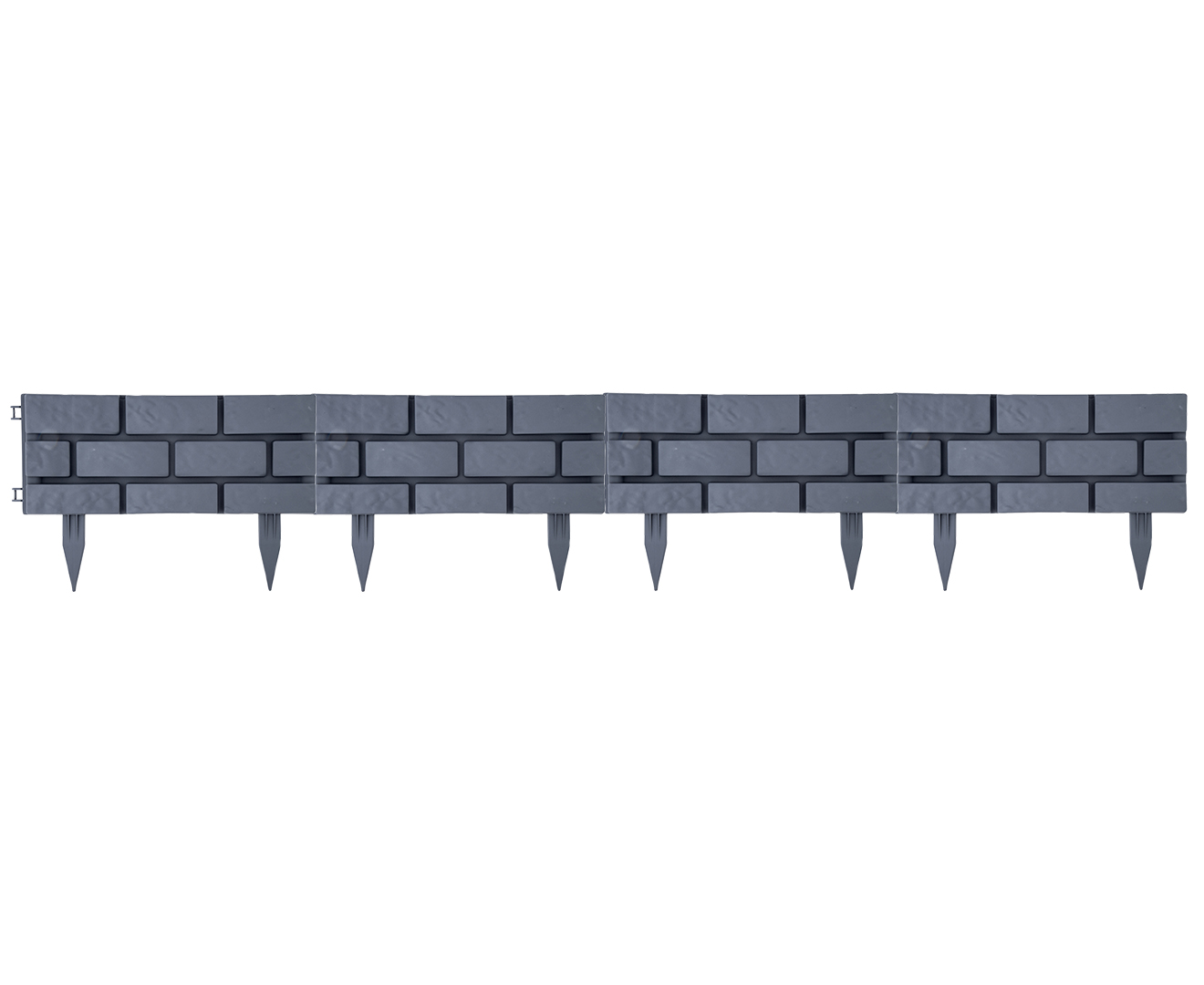 Brick Edge Garden Edging 4Pack Grey Catch.co.nz