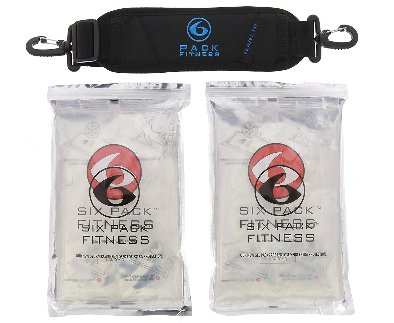 six pack fitness gel packs