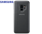 Samsung Clear View Standing Cover For Galaxy S9 - Black