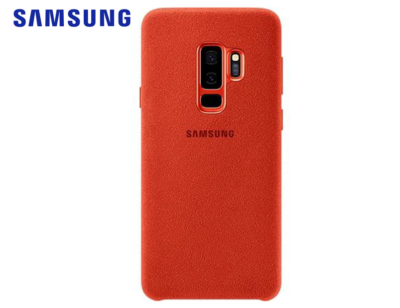 Samsung Alcantara Cover For Galaxy S9+ - Red