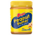 2 x Bega Peanut Butter Smooth 500g