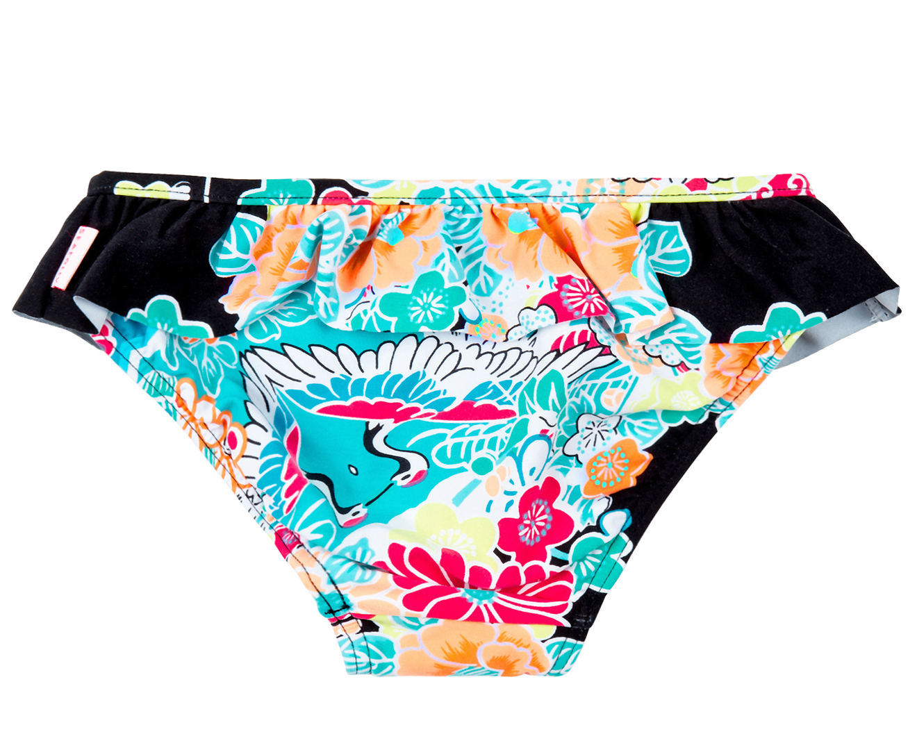 Seafolly Kids' Bikini Set - Black/Multi | Catch.co.nz