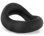 SwingO - Curved Silicone Cock Ring by Screaming O (Black)