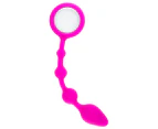 Choke 6.5-Inch Silicone Butt Beads - Pink