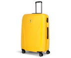 Ferrari Large 4W Hardcase Luggage/Suitcase - Yellow