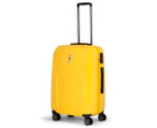 Ferrari Medium 4W Hardcase Luggage/Suitcase - Yellow