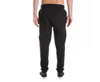 Black Skinny Track Pants With Cuffs