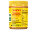 2 x Bega Crunchy Peanut Butter 500g