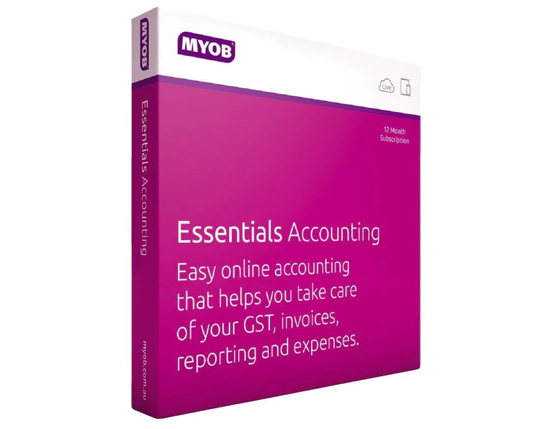 MYOB Essentials Accounting with Payroll 3 Months Test Drive
