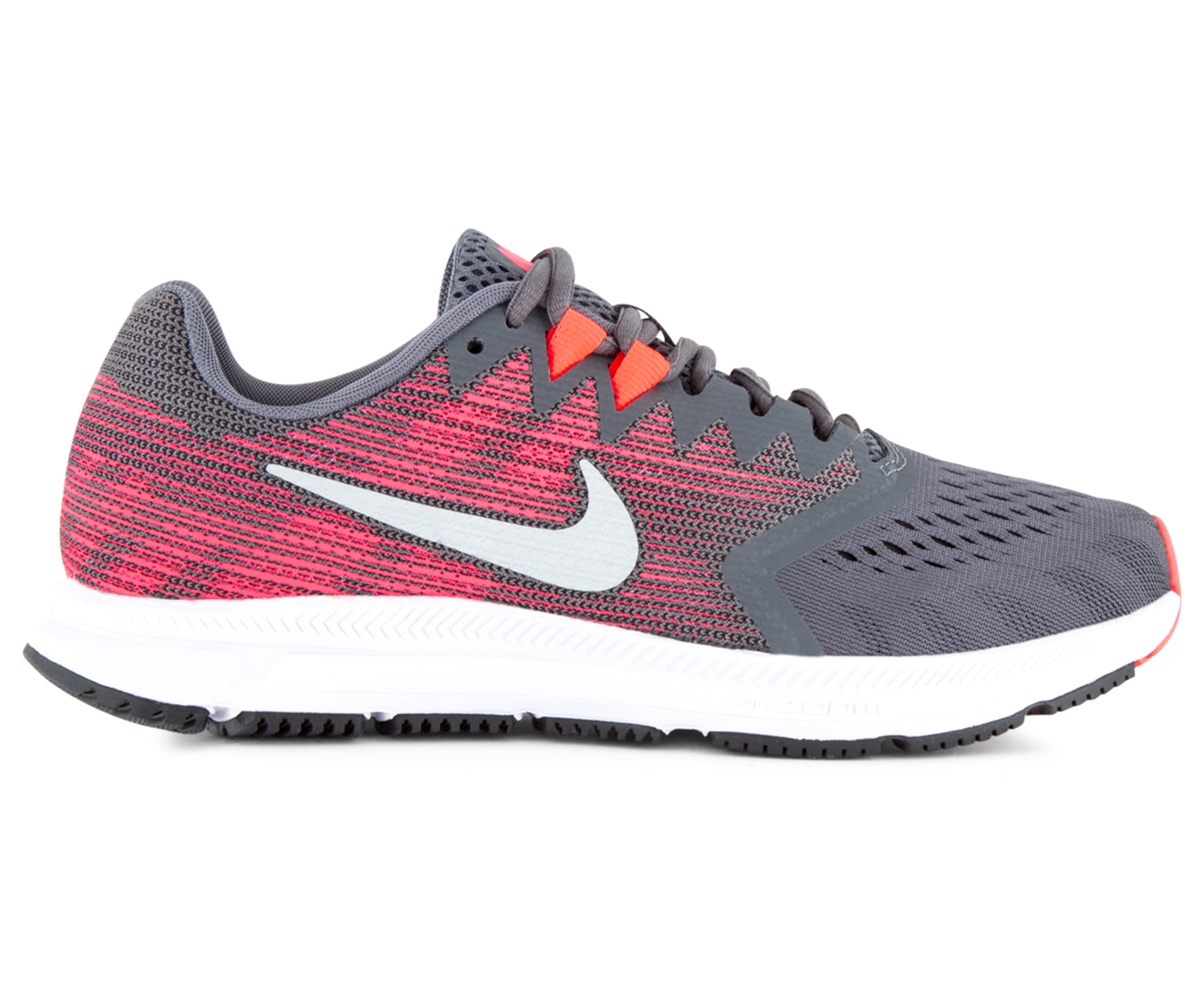Nike Women's Zoom Span 2 Running Shoe - Dark Grey/Metallic Silver | Www ...