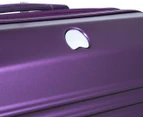 Delsey Bastille Lite 2-Piece 4W Hardcase Luggage Set - Purple