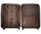 Delsey Bastille Lite 2-Piece 4W Hardcase Luggage Set - Silver