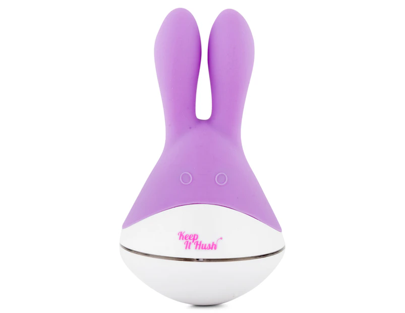 Keep It Hush Love Bunny - Purple/White