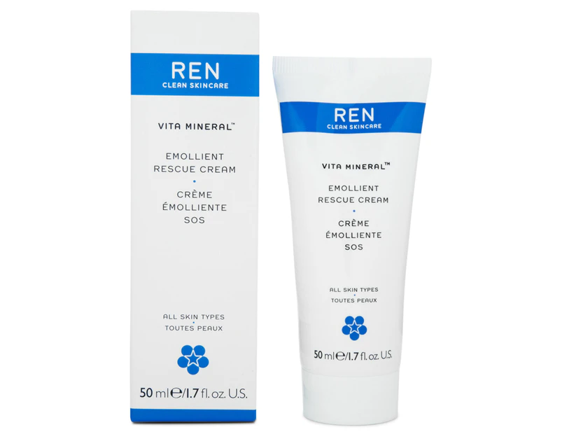 REN Vita Mineral Emollient Rescue Cream 50mL