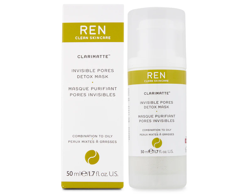 REN Clarimatte Invisible Pores Detox Mask 50mL