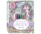 Kaleidoscope Colouring Kit: Unicorns & More Book