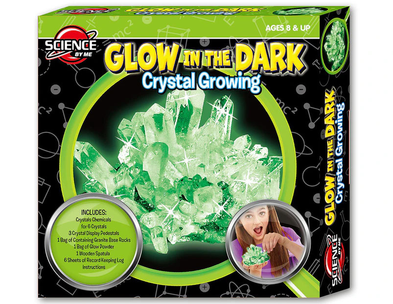 Glow-In-The-Dark Crystal Grow Kit - Multi