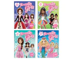 Dress-Up Girls Paper Dolls Book 4-Pack