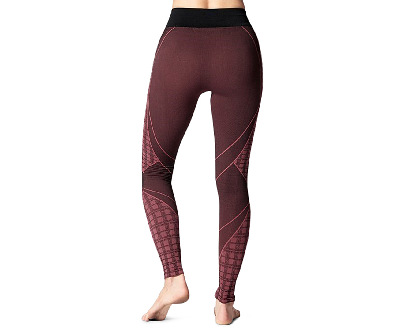 NUX Active Women's Jaydon Leggings - Brick | Catch.co.nz