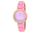 Christian Van Sant Women's 32mm Eternelle Watch - Pink Mother Of Pearl/Rose Gold/Pink