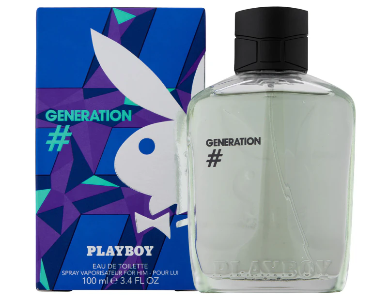 Playboy #Generation For Men EDT Perfume 100mL