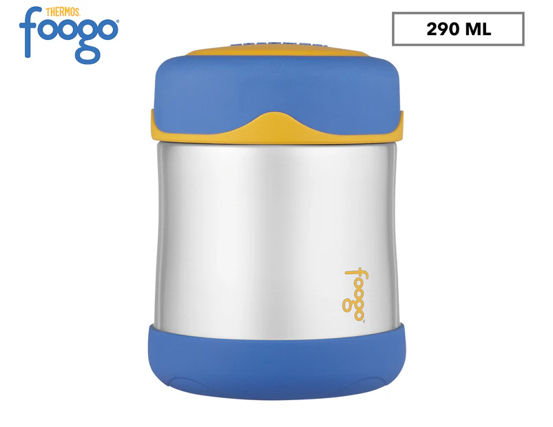 Thermos Foogo 290mL Insulated Stainless Steel Food Jar - Blue/Silver