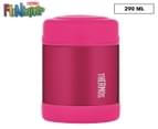 Thermos 290mL FUNtainer Stainless Steel Vacuum Insulated Food Jar  - Pink 1