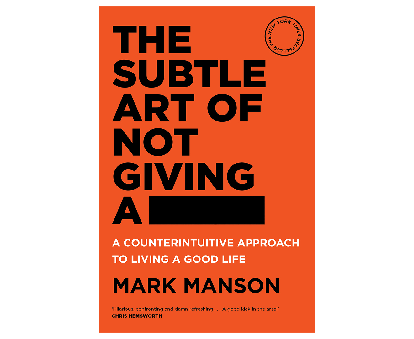 The Subtle Art of Not Giving