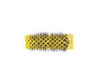 Swiss Brush Rollers Yellow 20mm  6pk