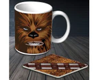 Star Wars Chewbacca Mug & Coaster Set