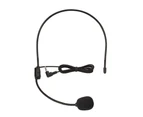 3.5mm Wired Headset Headworn Microphone Microfono MIC For Voice Amplifier^
