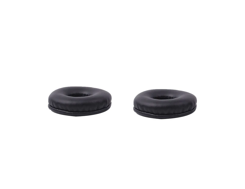 60mm Black LR Ear Pad Ear Cap Earmuff Cover Replacement For Earphone Headphone