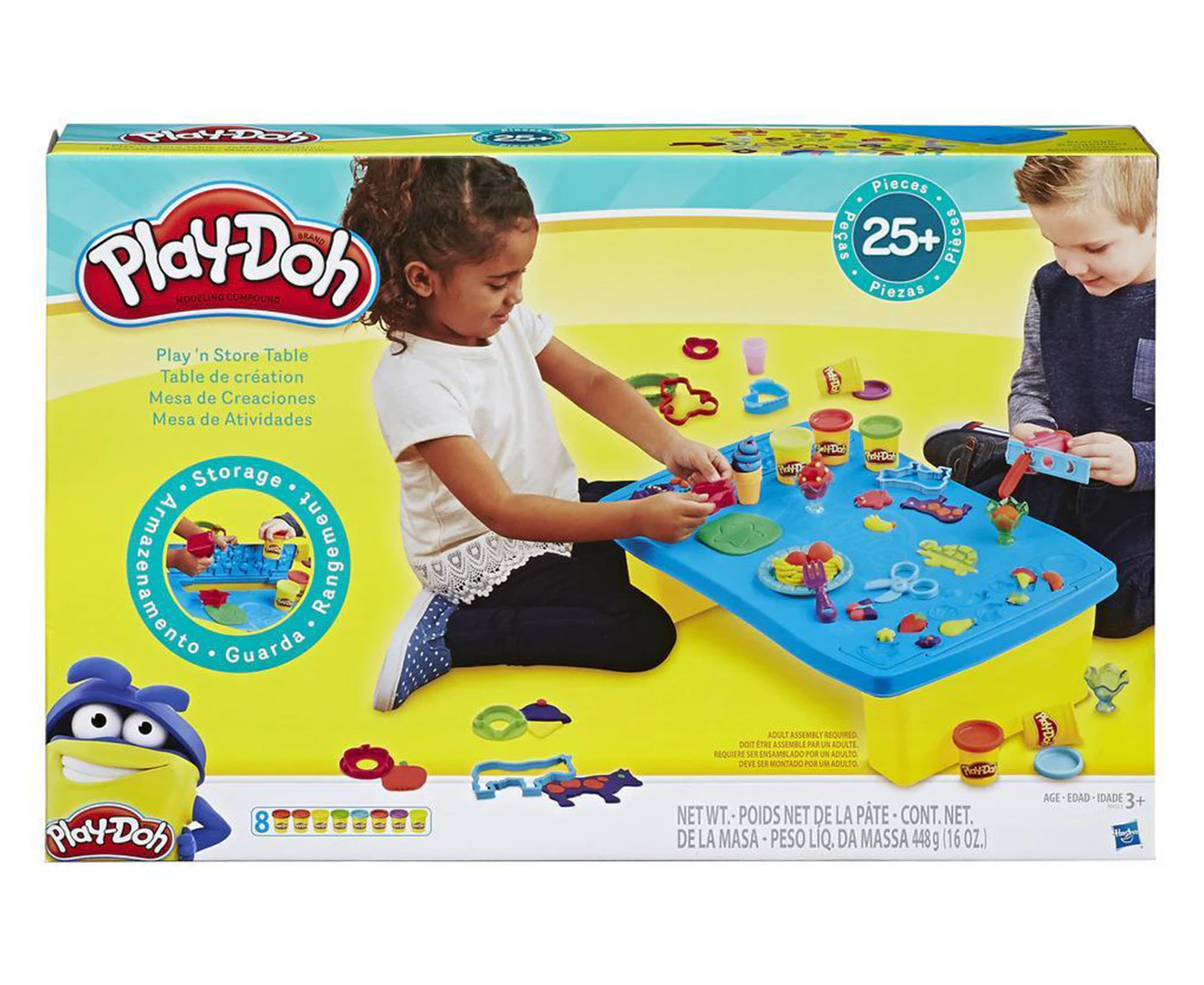 Play-Doh Care 'n Carry Vet Playset For Kids 3 Years And Up With