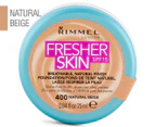 Rimmel Fresher Skin SPF15 Foundation 25mL - #400 Natural Beige