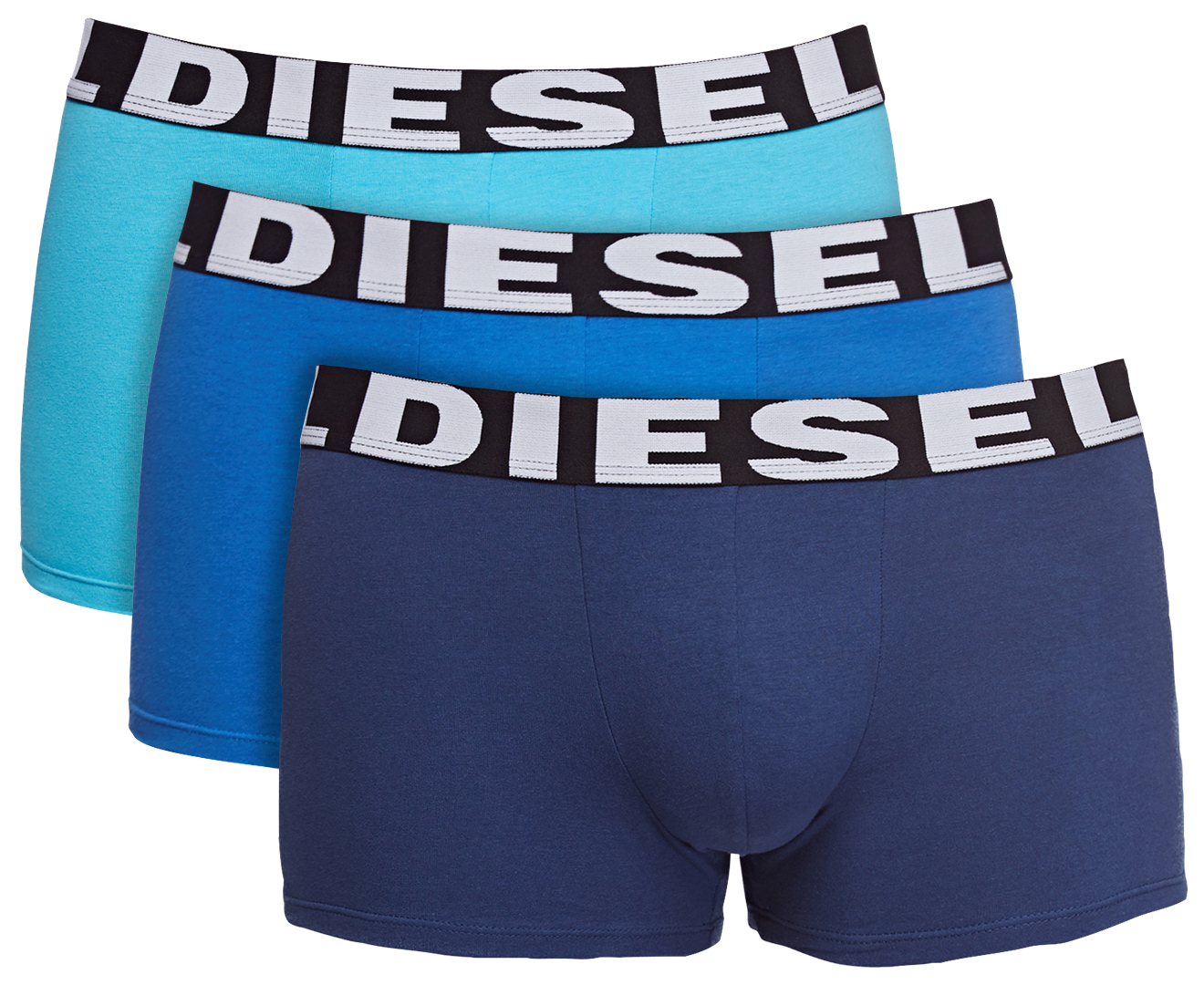 Diesel Men's Seasonal Edition Boxer Trunk 3-Pack - Blue | Catch.co.nz