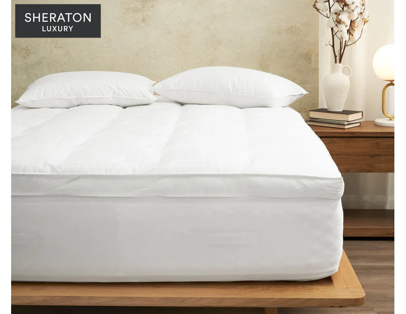 Sheraton Luxury 2000GSM Microfibre Mattress Topper