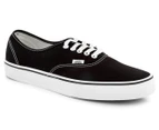 Van's Unisex  Authentic Shoe - Black