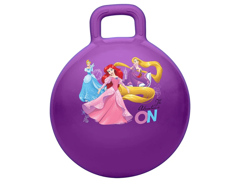 Disney Princess Hopper Ball for Kids/Children Fun Bounce Outdoor Toy w/ Handle