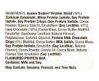 12 x Aussie Bodies Lo Carb Whip'd Chocolate Protein Bar 30g