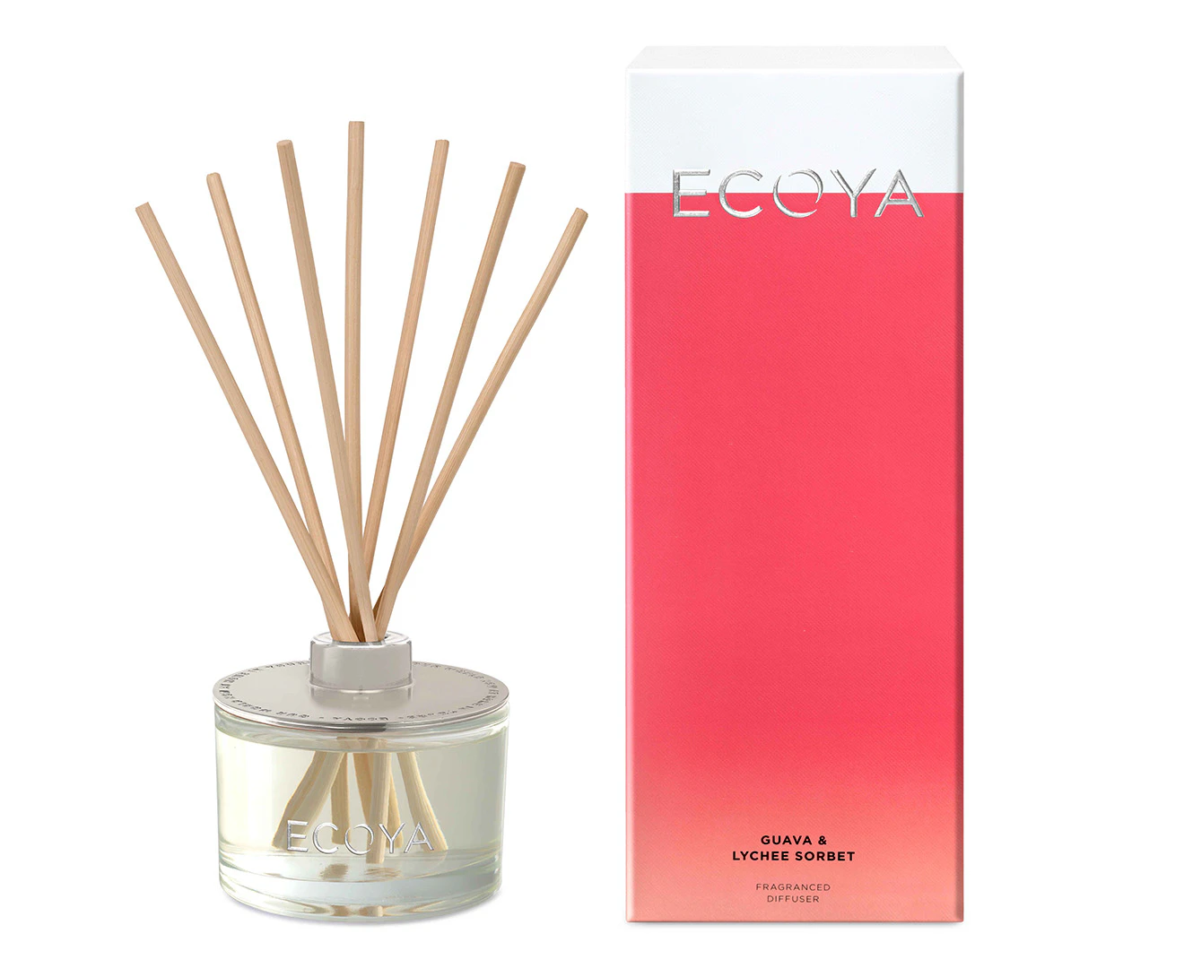 Ecoya Reed Diffuser  Guava & Lychee 200ml/6.8oz