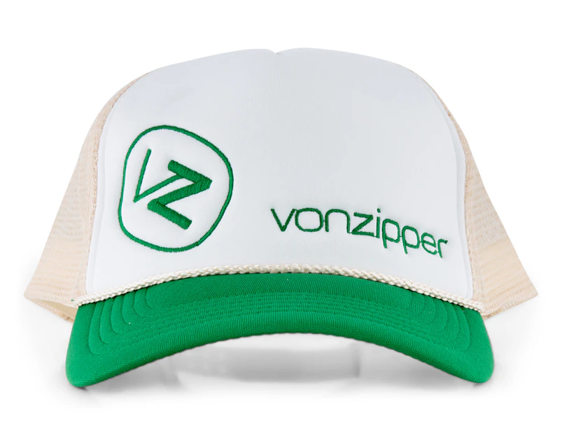 VonZipper Moby Two Tone Trucker Cap - Teal