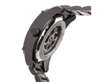 Heritor Automatic Daniels Semi-Skeleton Bracelet Watch - Black