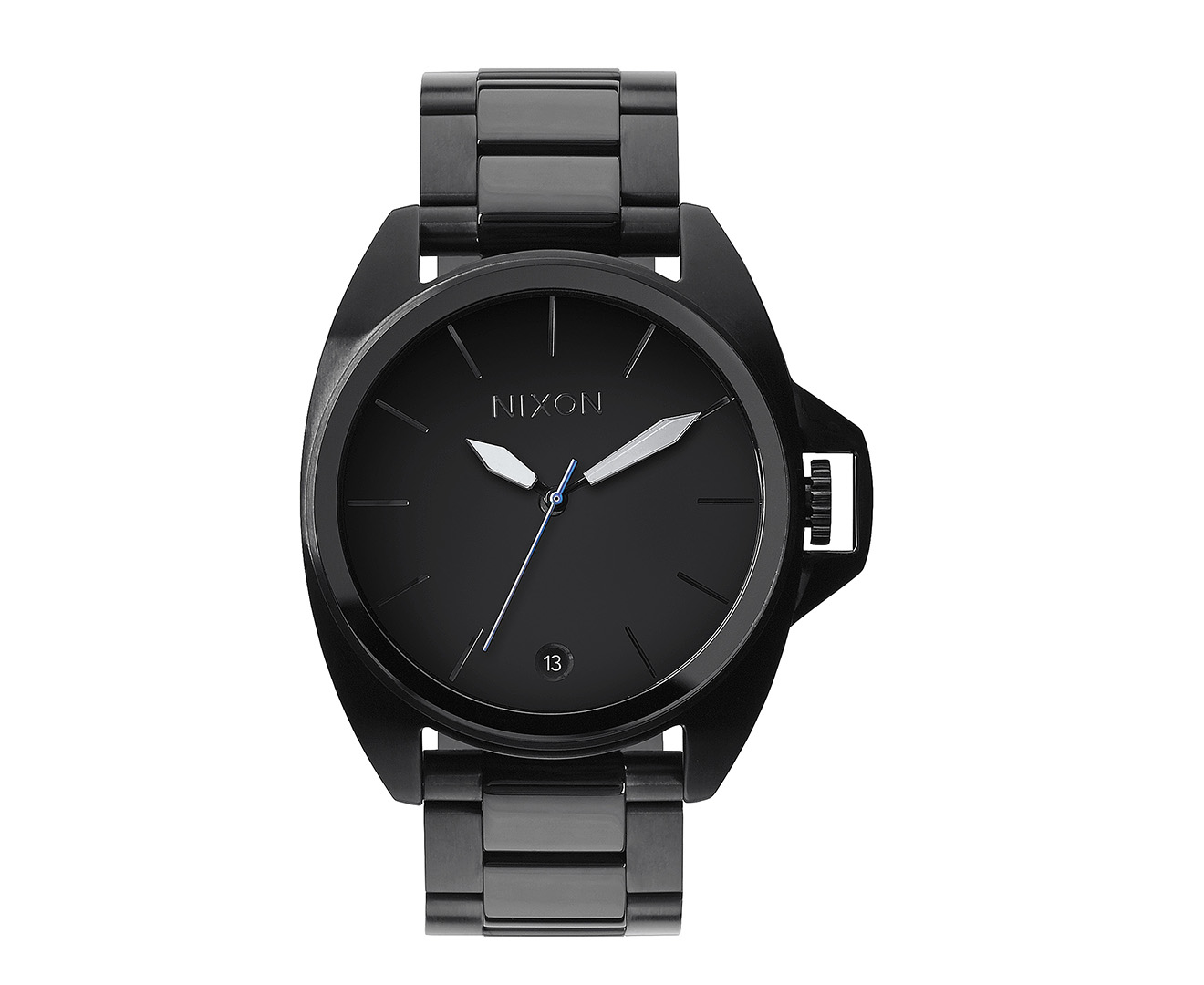 Nixon Men's 43mm Anthem Stainless Steel Watch - All Black | Catch.co.nz