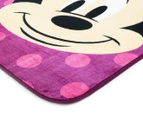 Castle Kids 100x150cm Minnie Mouse Rug - Purple/Multi