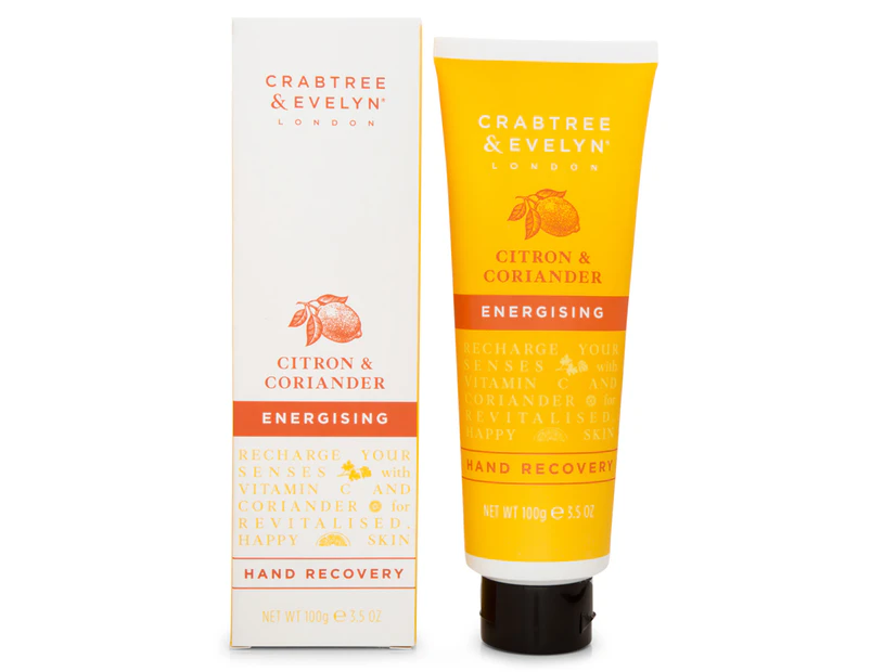 Crabtree & Evelyn Citron & Coriander Energising Hand Recovery 100g
